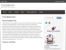 Tablet Screenshot of frankmagliochetti.com
